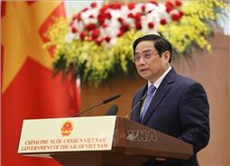 Thủ tướng Phạm Minh Chính: Việt Nam lấy con người là trung tâm, chủ thể, là nguồn lực chủ yếu và mục tiêu của sự phát triển